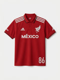 Playera polo roja