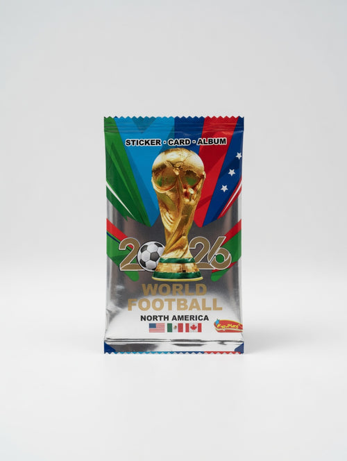 Álbum World Football 2026 + Sobres de estampas