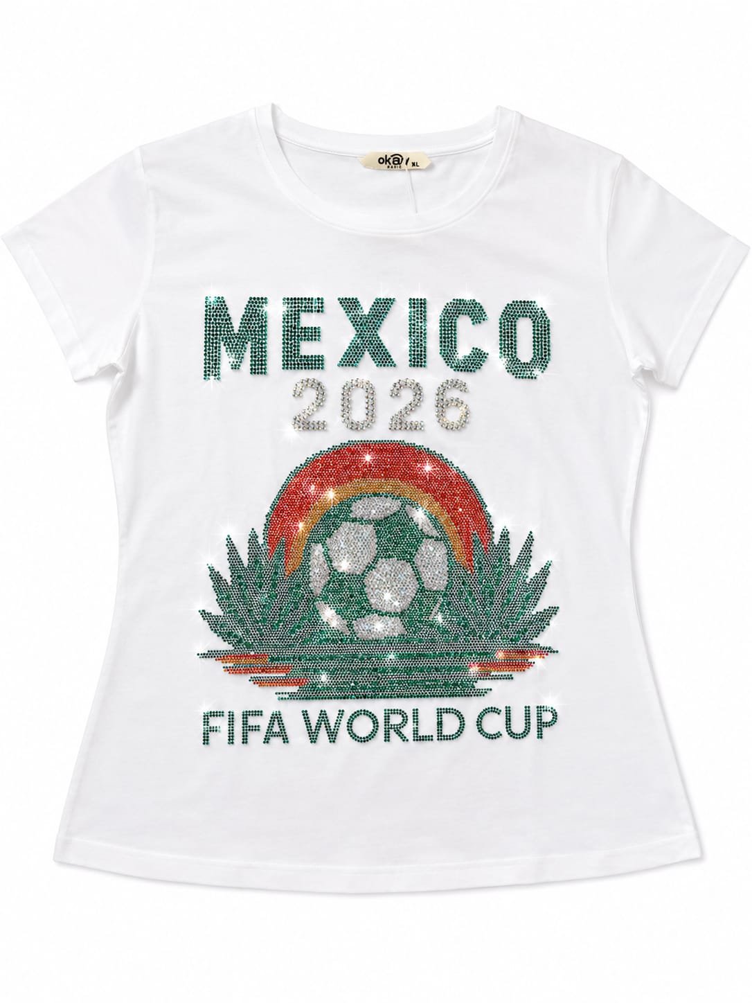 Playera de brillos